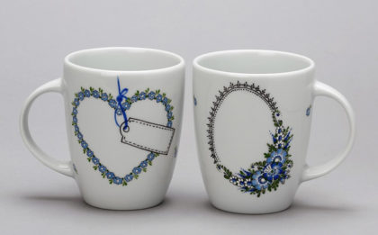 A mug with a message