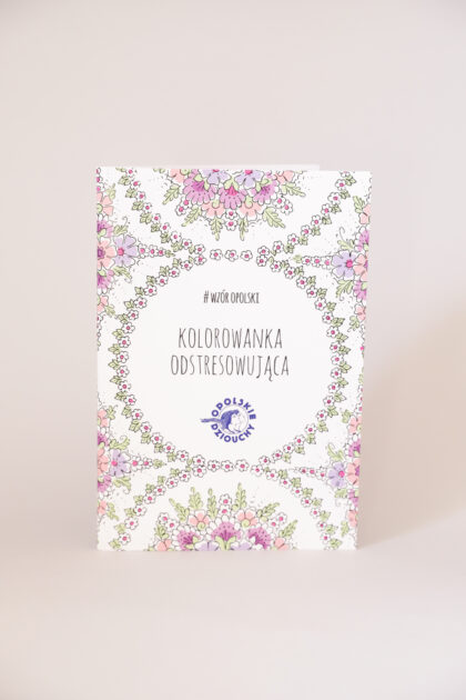 Kolorowanka odstresowująca z wzorami opolskimi