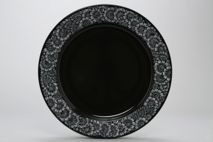 Große Fleur-Platte mit dem Oppeln-Muster